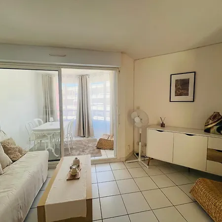 T2 Lumineux 1 Ch 4 Couchages Avec Piscine, Acces Sète