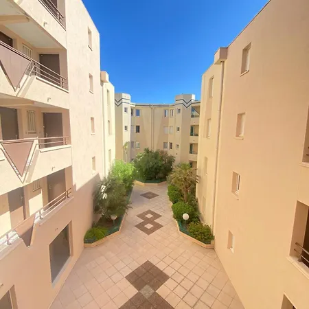 T2 Lumineux 1 Ch 4 Couchages Avec Piscine, Acces Sète